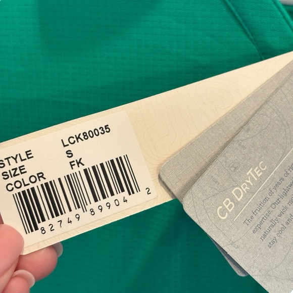 Cutter & Buck NWT Womens CB DryTech Green Golf Polo Size Small - Picture 4 of 5